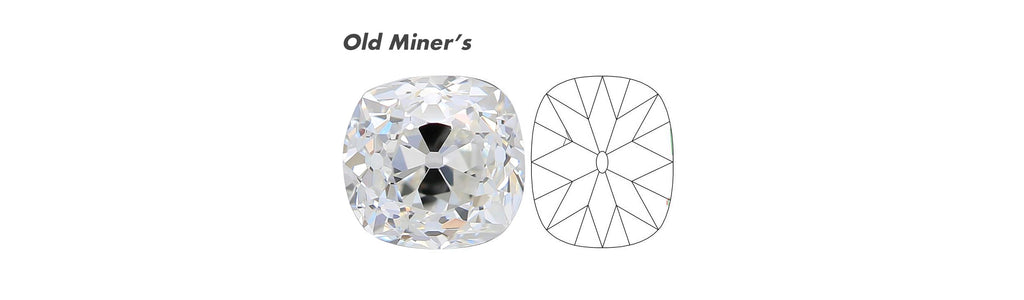 Old Mine Cushion Cut Facet Pattern