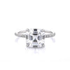 Nicole Asscher Engagement Rings Princess Bride Diamonds 3 14K White Gold 