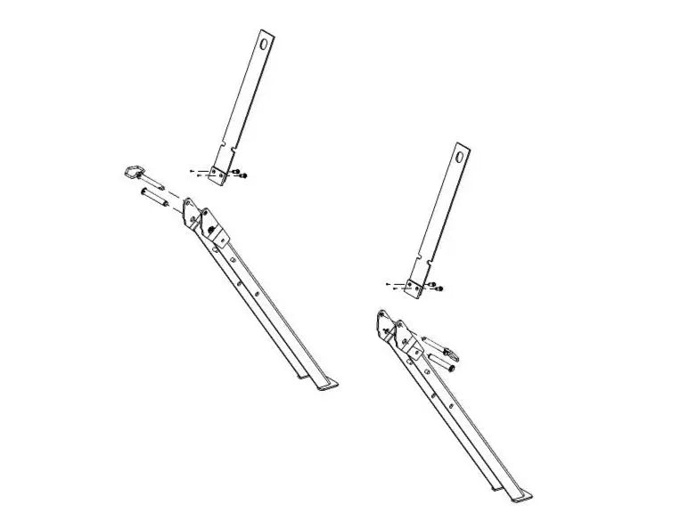 JD 740 NSL-SL Stand Leg Replacement Kit
