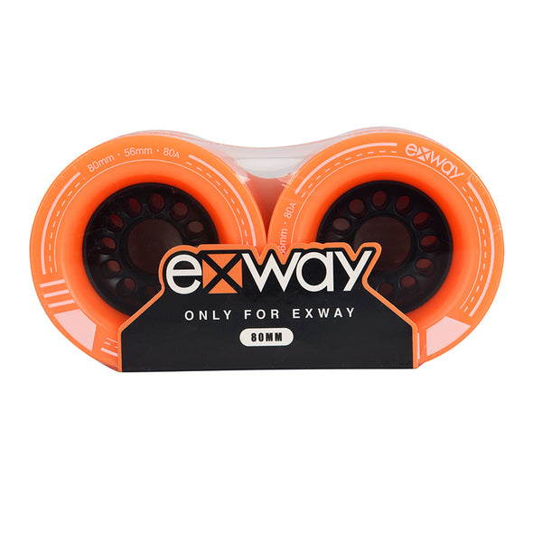 Front Wheels 80mm Exway X1 - e-longboard