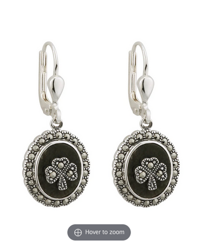 connemara marble earrings