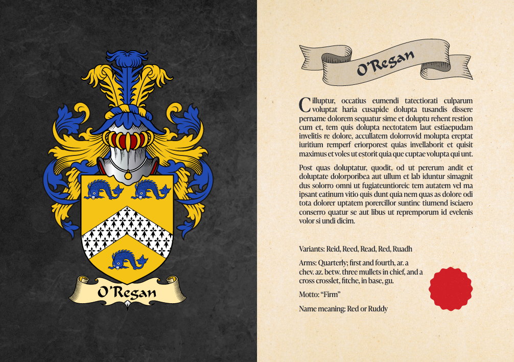 irish coat of arms