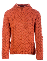 Merino Wool Aran Sweater