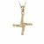 10K Gold St. Bridgid's Cross Necklace