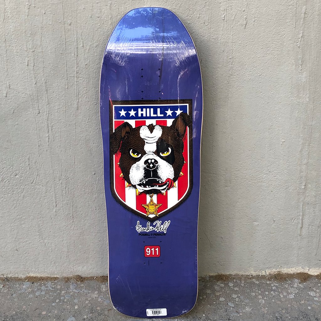 Powell Peralta Frankie Hill Bull Dog Light Blue 10 Skateboard Deck – LA  Skate Co