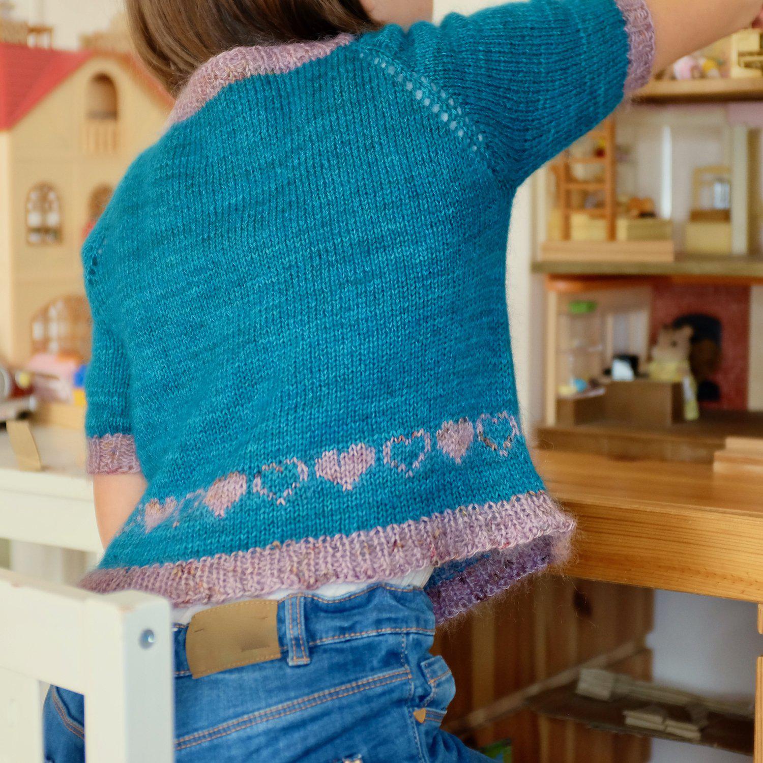 L Ecoliere Sweater Pdf Pattern Download La Cave A Laine