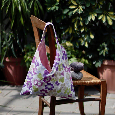 Origami Project Bag, sacs de projet pour le tricot