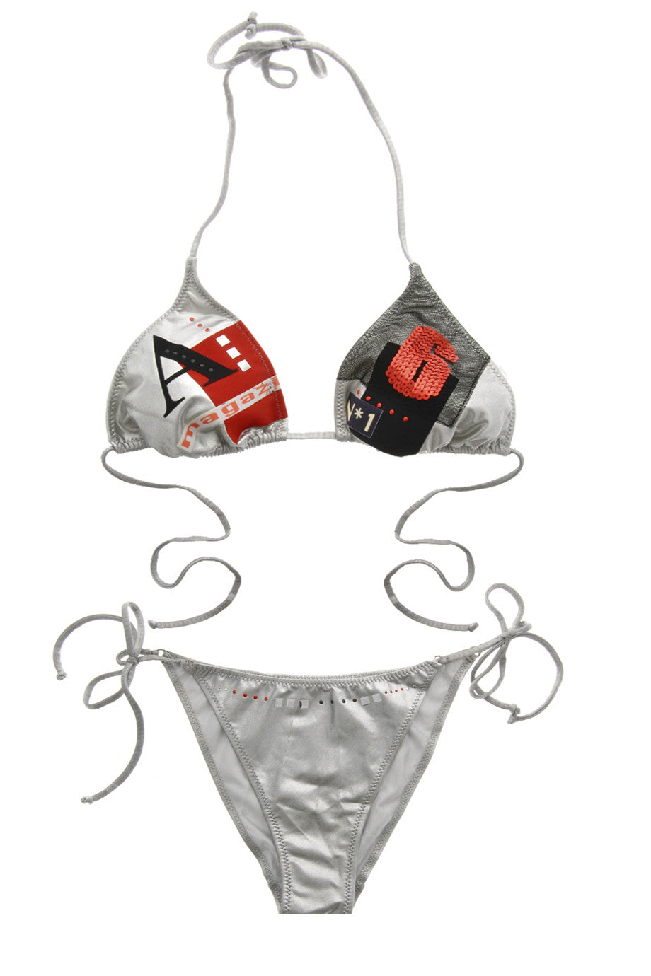 ARGENTOVIVO MAGAZINE Silver Triangle Bikini – PRET-A-BEAUTE