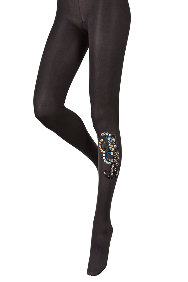 BEBAROQUE NETTLE Black Tulle Leggings – PRET-A-BEAUTE