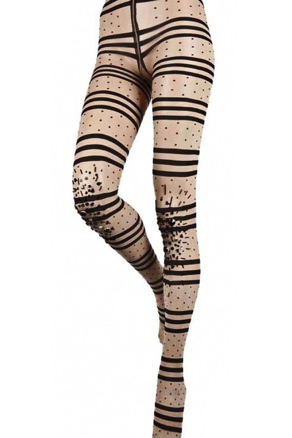 BEBAROQUE DOTTY Cream Tights – PRET-A-BEAUTE