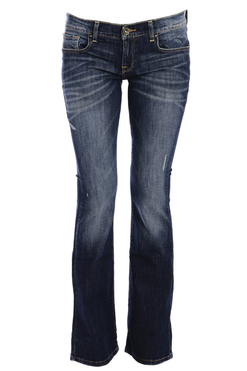 CARLOS MIELE DARK BLUE Flared Jeans – PRET-A-BEAUTE