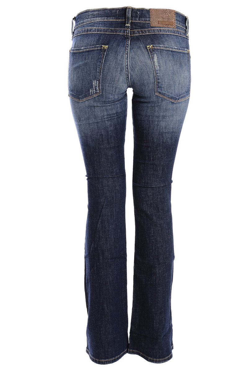 CARLOS MIELE DARK BLUE Flared Jeans – PRET-A-BEAUTE