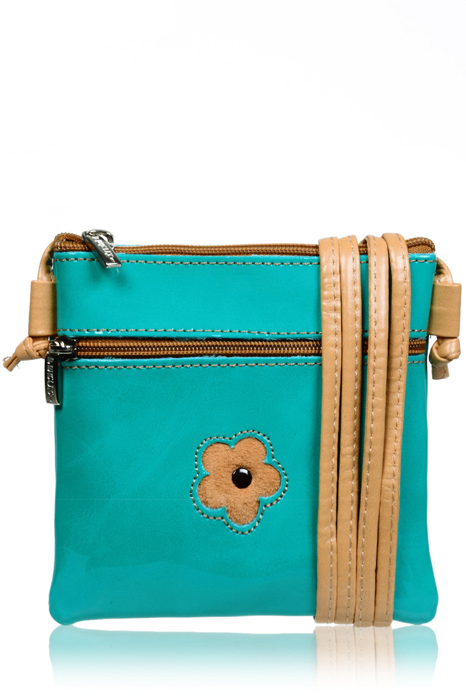 FERCHI MINI DAISY Green Patent Crossbody Bag – Pret-A-Beaute