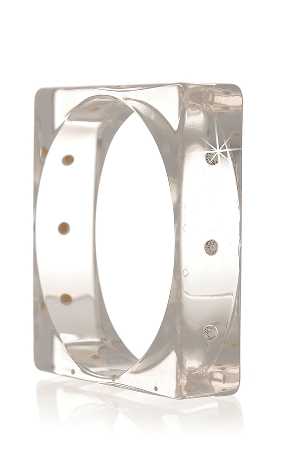 ISHARYA STRADIA Transparent Resin Bangle Bracelet – PRET-A-BEAUTE