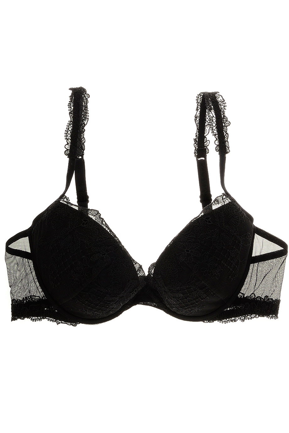 LA PERLA ROSES Black Tulle Bra – PRET-A-BEAUTE