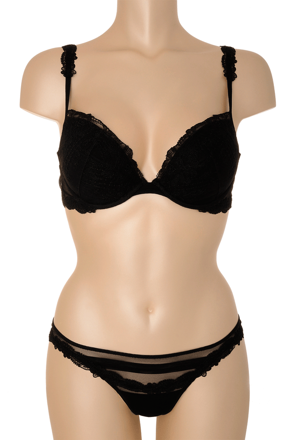 LA PERLA JOLIE Black Tulle Bra – PRET-A-BEAUTE