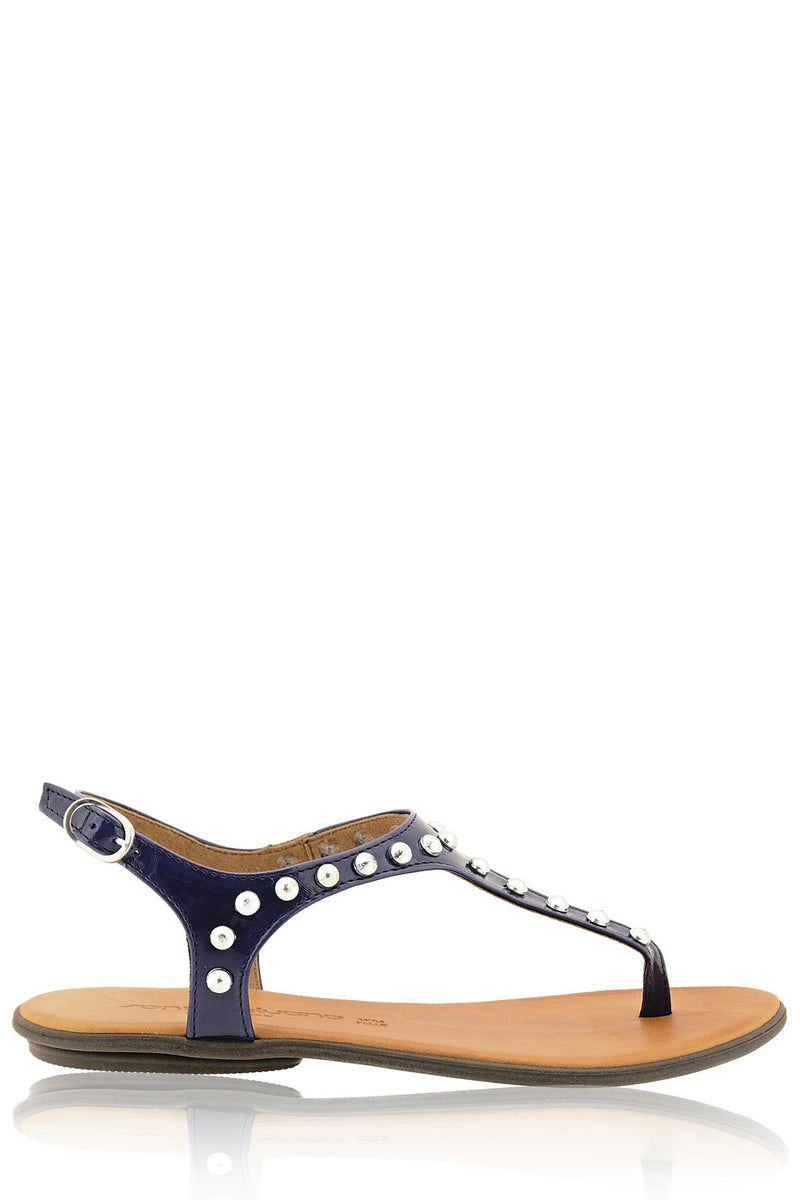 SANABELLA REBEKAH Blue Studded Sandals – PRET-A-BEAUTE