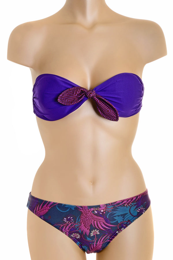 Bandeau Purple Bikini- Unas1 Primadonna Discount- Bikini plus size bandeau  Lëtzebuerg, Brugge, Bruges