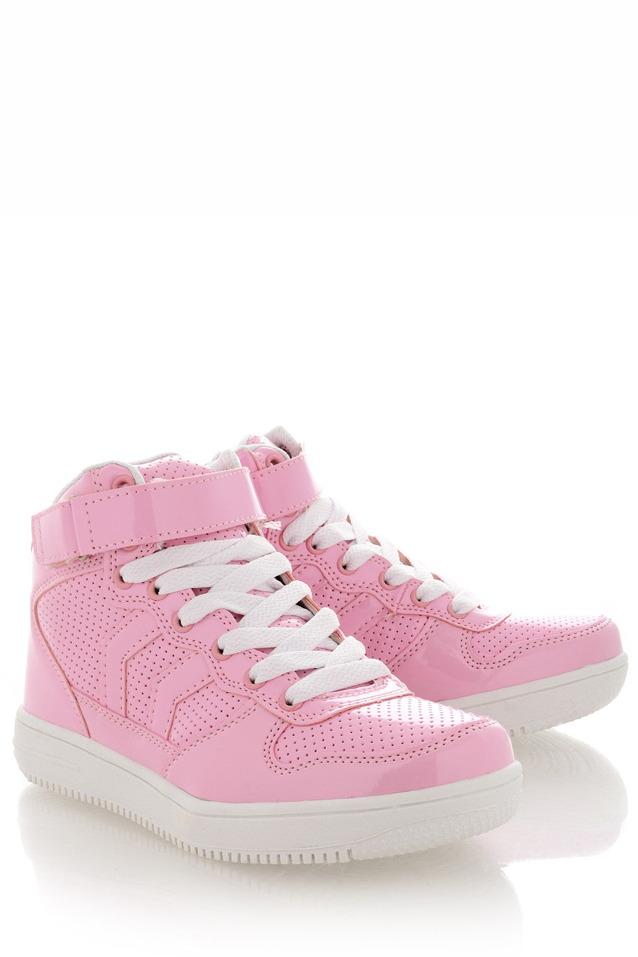 TIMELESS FREDDIE Pink Patent Sneakers – PRET-A-BEAUTE