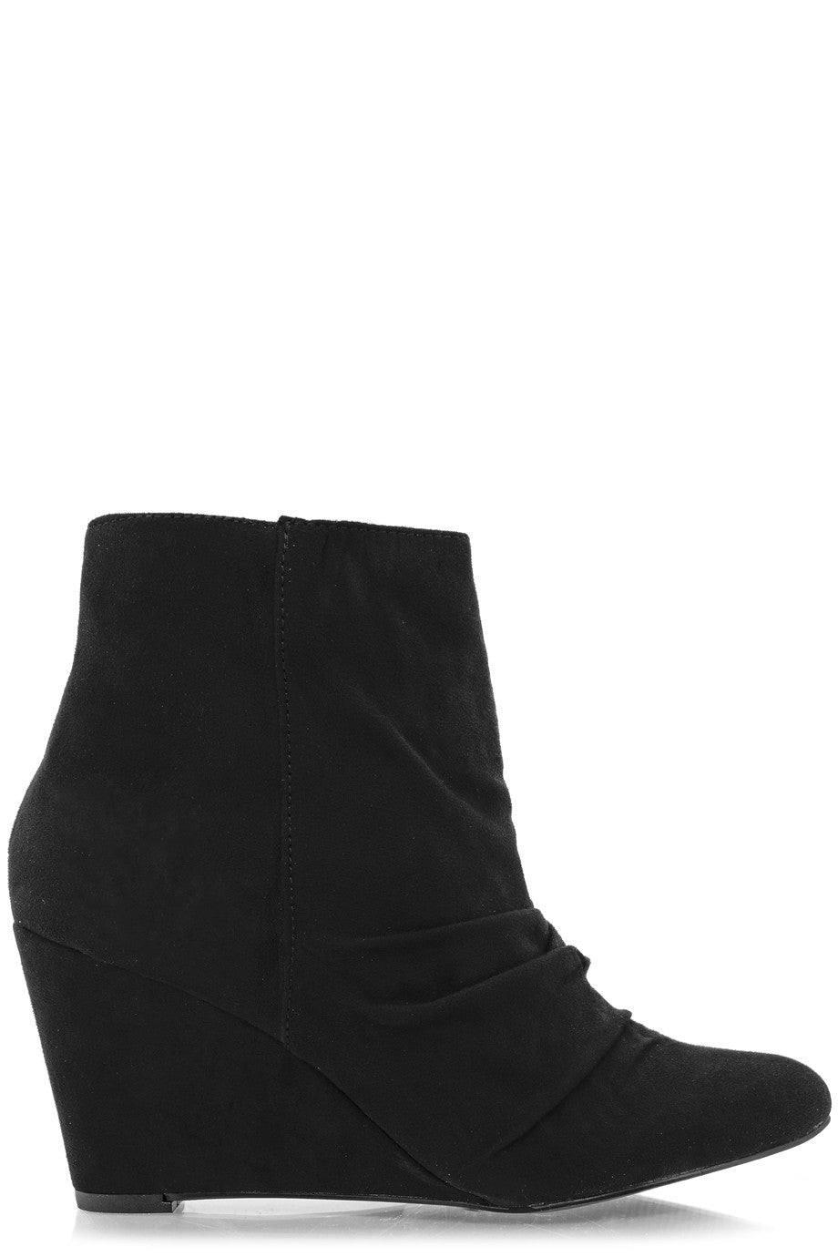 TIMELESS HILDA Black Suede Ankle Boots – PRET-A-BEAUTE