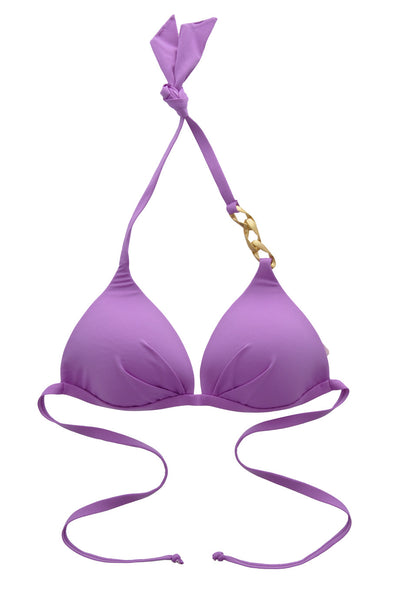VERDE VERONICA LILLA Chain Embellished Bikini – PRET-A-BEAUTE.COM