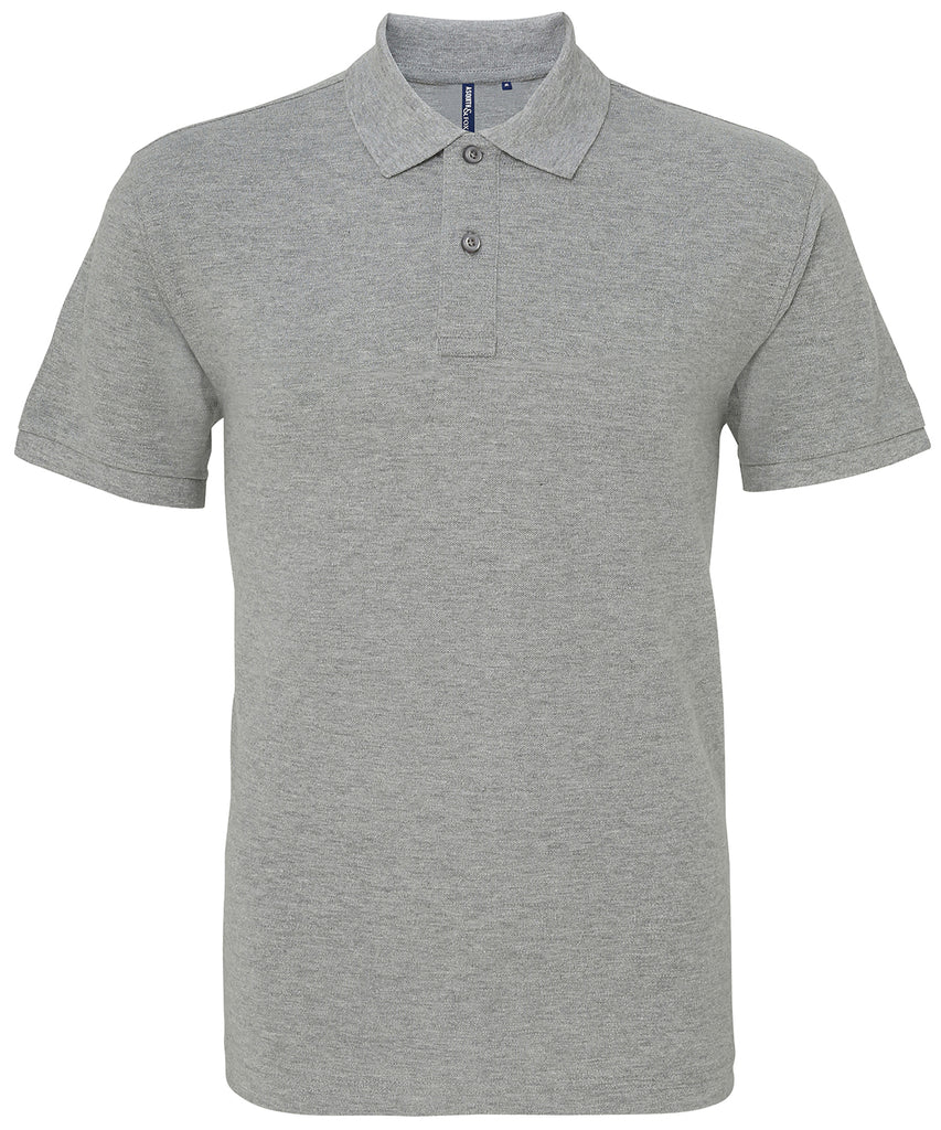 Mens Plain Short Sleeve Polo Shirt - Light Grey – Harrington Jacket Store