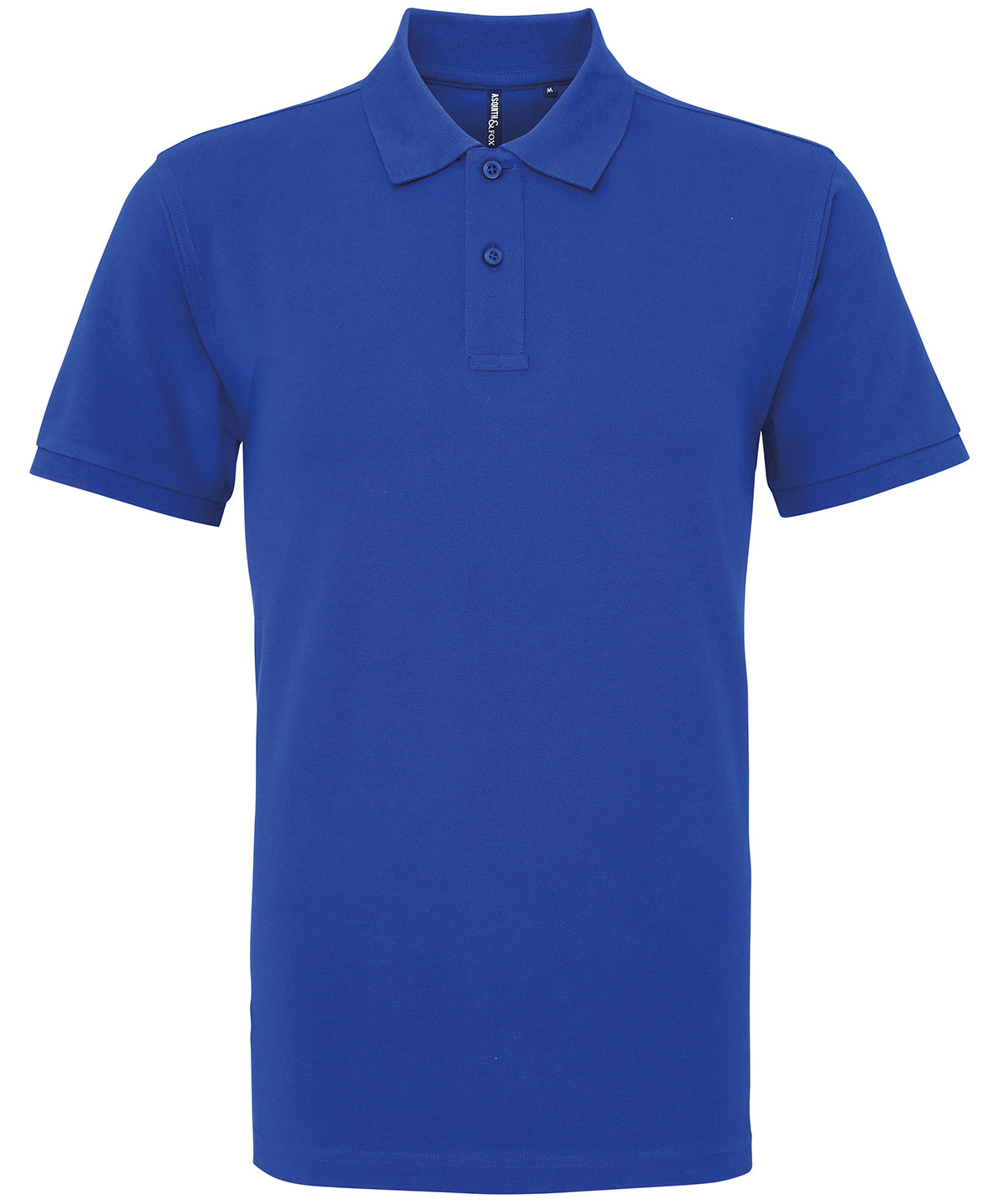 Mens Plain Short Sleeve Polo Shirt - Royal Blue – Harrington Jacket Store