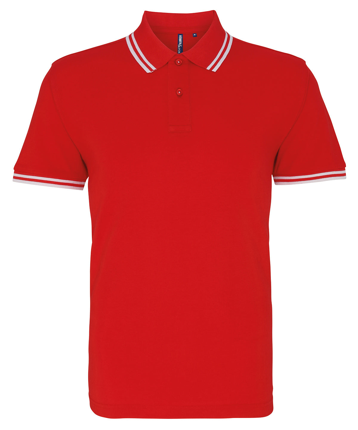 mens red collared shirt