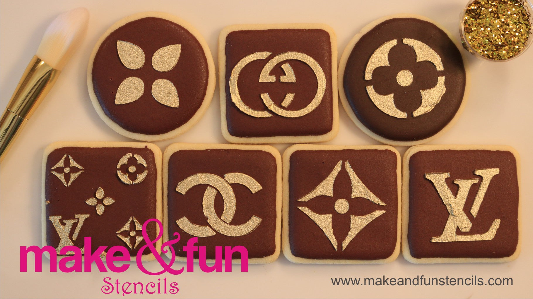 Louis vuitton Stencil Ksh 600 - La Reine Baking Tools