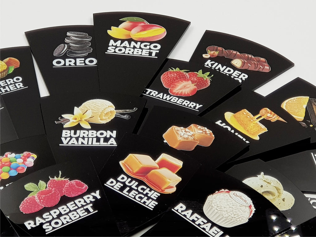 Uitgaven Identiteit Memoriseren 50 pcs Gelato Flavor Markers, Flavor Signs Labels, Flavor Tags,Gelato  Stickers, Ice Cream Sticks | Make and Fun Stencils