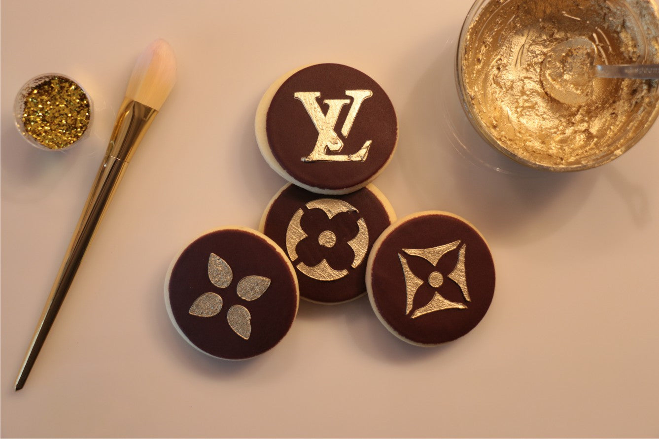 Designer LV Cookies  Louis vuitton cake, Chocolate covered oreos