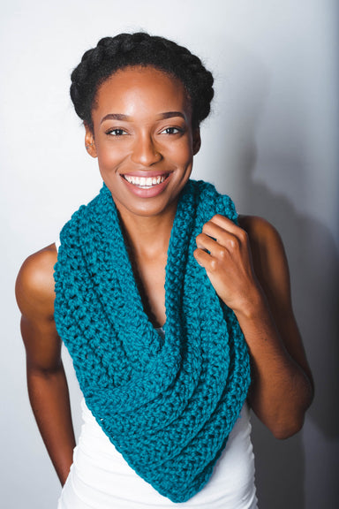 Rochester Pullover, free beginner crochet sweater pattern - TL Yarn Crafts