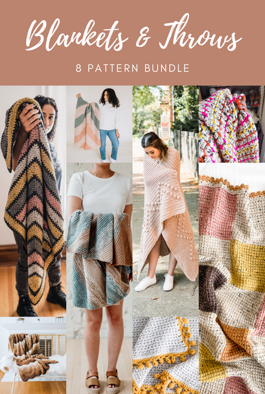 Beginner Tunisian Crochet // Pattern Bundle