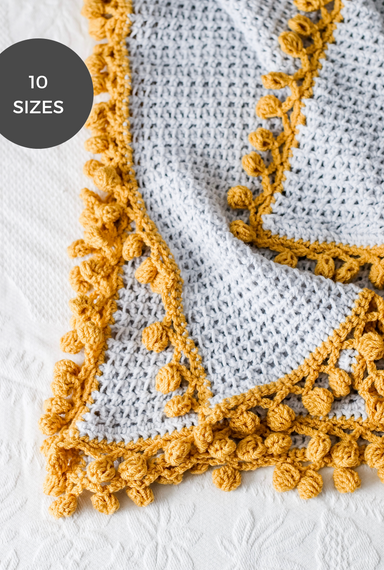 Sunrise Coaster: A Free Crochet Beverage Mat Pattern - TL Yarn Crafts