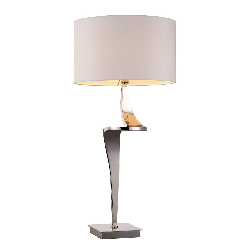 enzo nickel table lamp