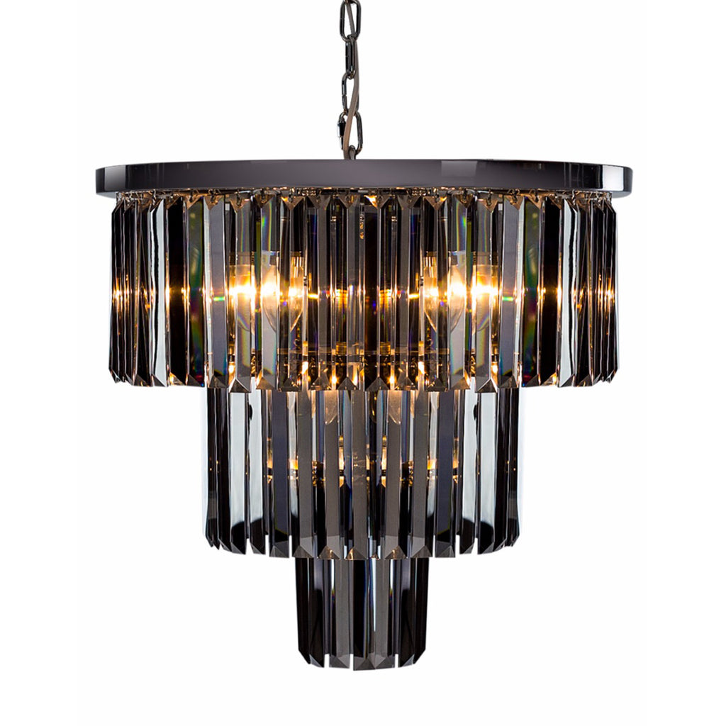 round prism chandelier