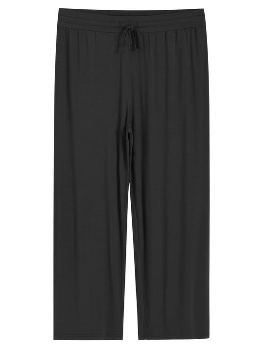 Women's Bamboo Viscose Jogger Capri Pajama Lounge Pants