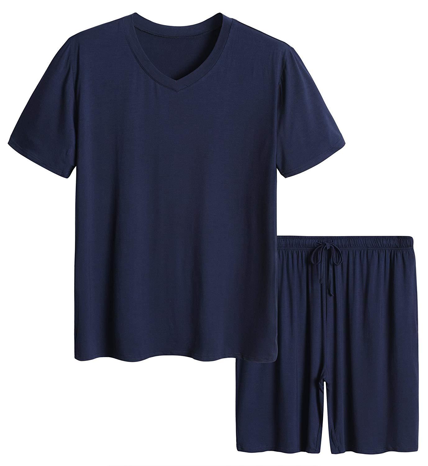 Men’s Short Sleeves and Shorts Pajama Set – Latuza