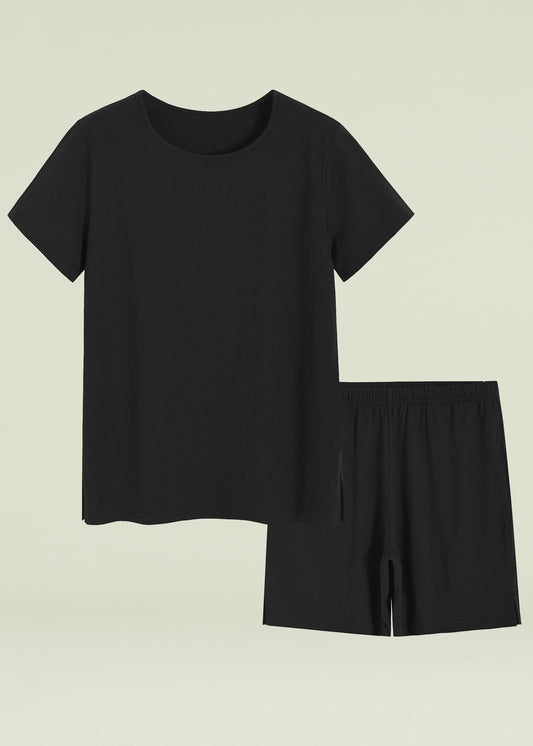 Women's Cotton Pajama Shorts Knit Lounge Shorts with Pockets