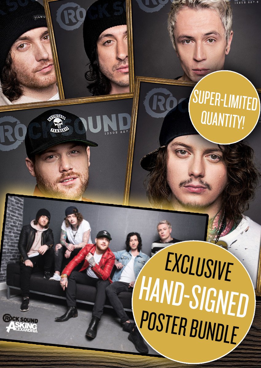 Asking Alexandria Merch Magazines Rock Sound Shop