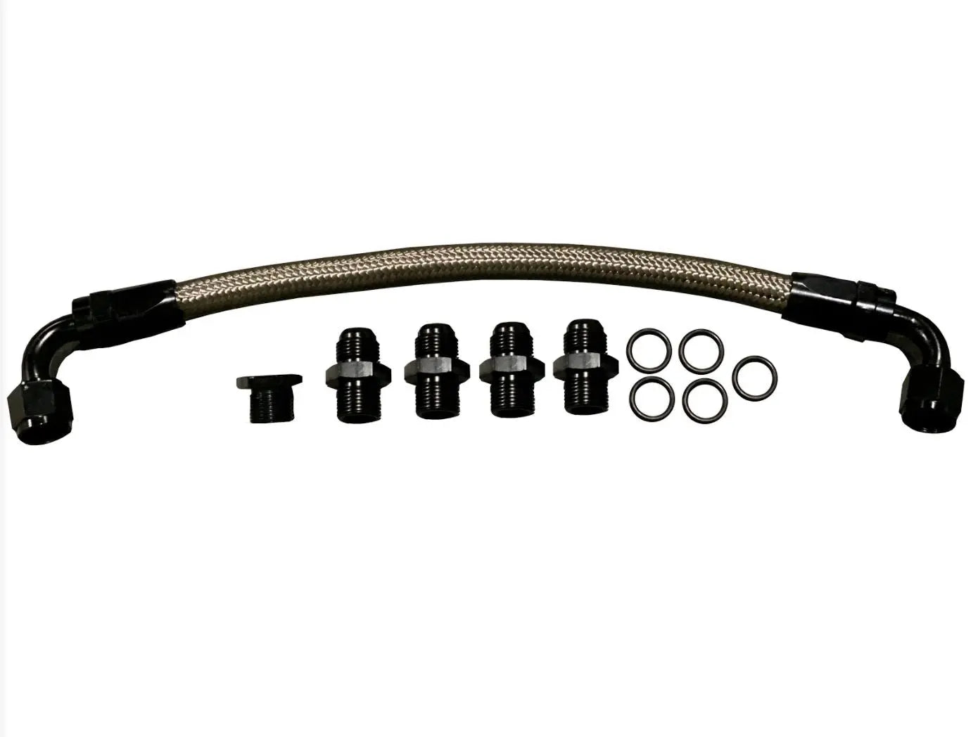 LS Crossover Fuel Line Kit 8AN LS1 LSX V8 Adapter Fittings