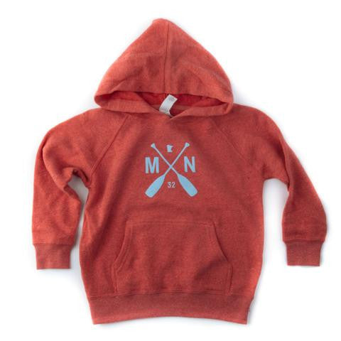 MN Paddle Toddler Hoodie - The Lake and Company