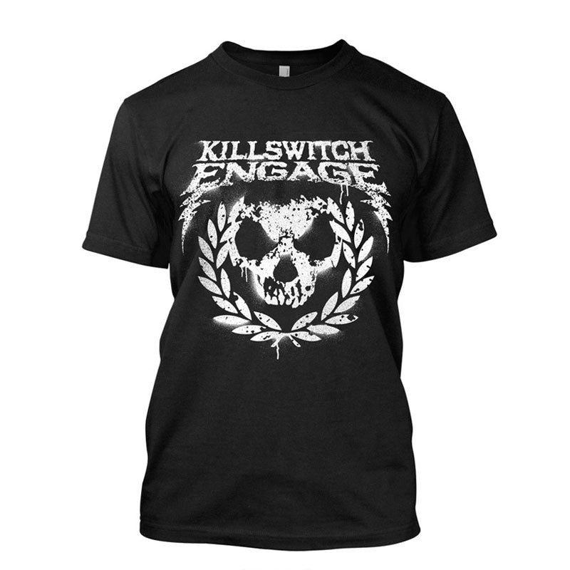 SPRAY PAINT WREATH TOUR TEE BLACK - Killswitch Engage UK product image