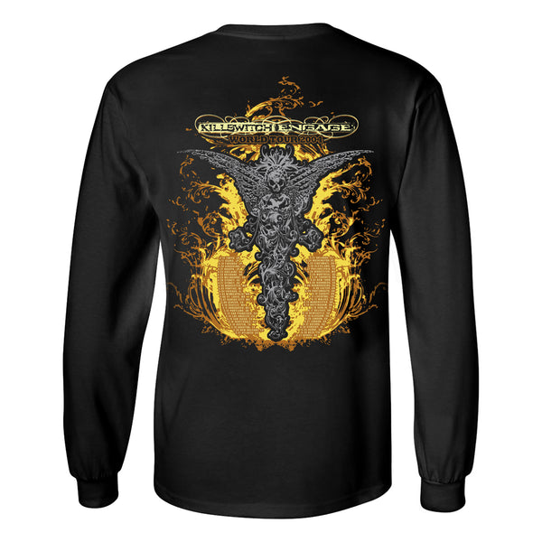 ANGEL FIRE LONG SLEEVE BLACK | RETRO COLLECTION | Killswitch Engage UK