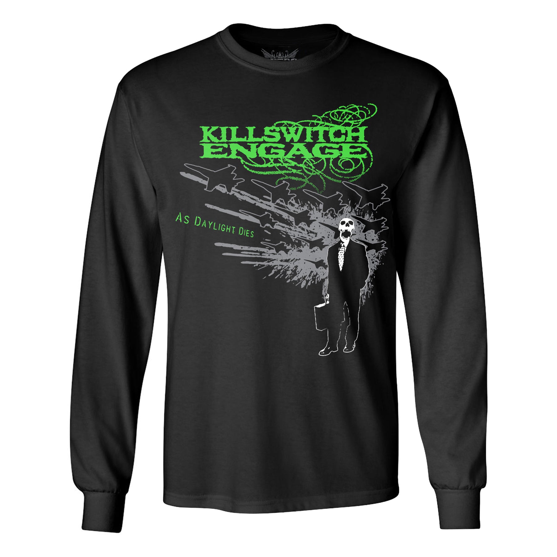 SKULL SUIT LONG SLEEVE BLACK - Killswitch Engage UK product image