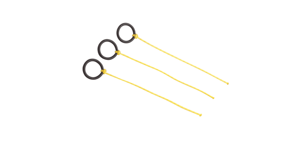 RIFFE Rubber Ring Line Assembly SUB-MINI Ice Pick (3 pack) Pole