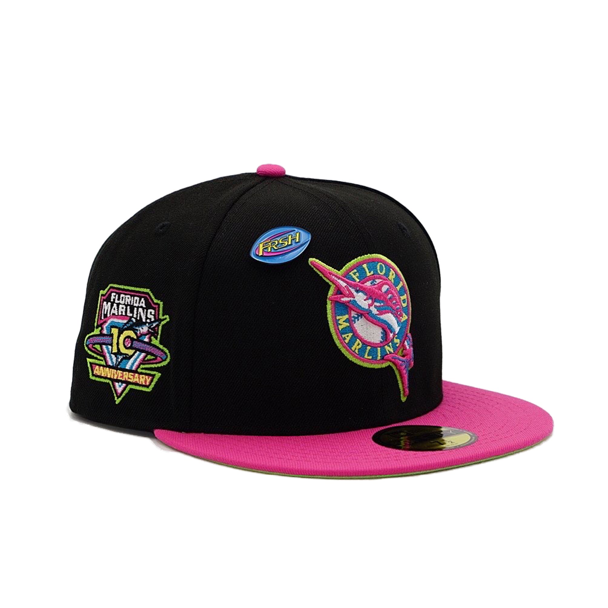 NEW ERA CAP 59FIFTY FLORIDA MARLINS 10TH ANNIVERSAR