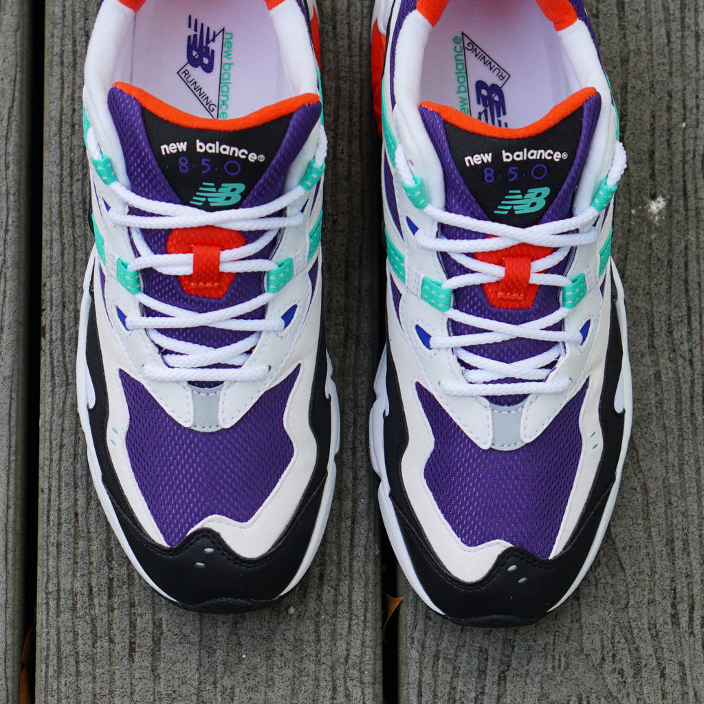 new balance teal and purple