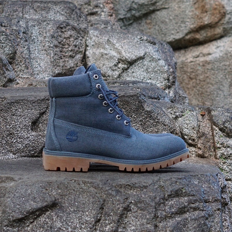 timberland navy boots