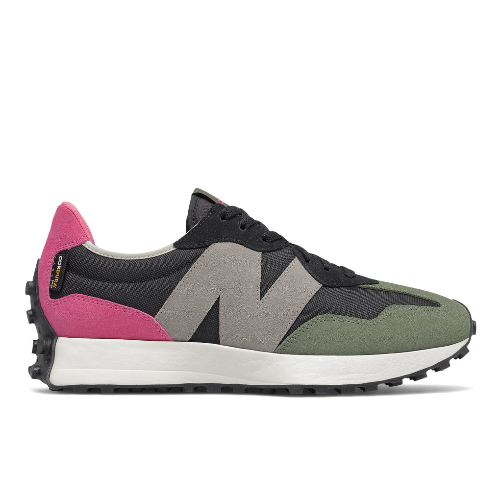 new balance 327 black and pink